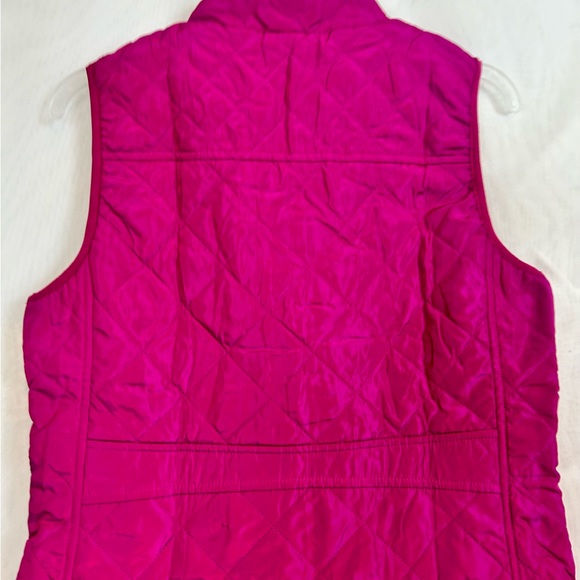 New Women’s Lightweight Quilted Zippered Front Vest / Fits Medium - Picture 5 of 7